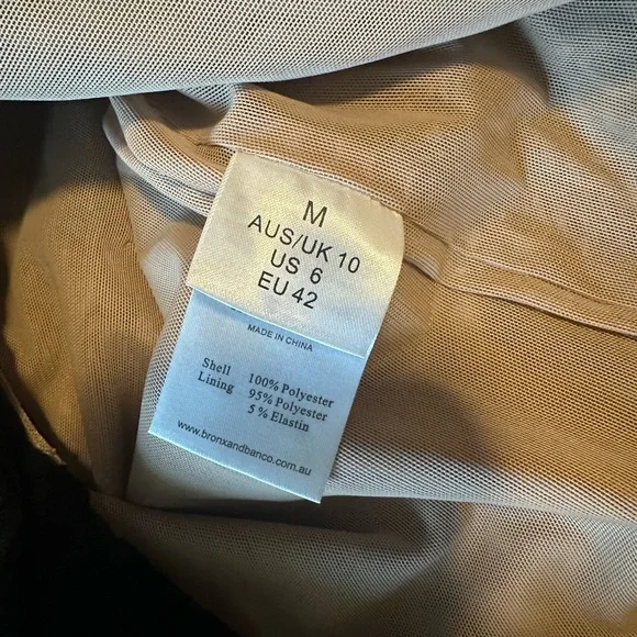 Bronx & Banco Tiffany Lace Midi Dress M - Picture 8 of 8